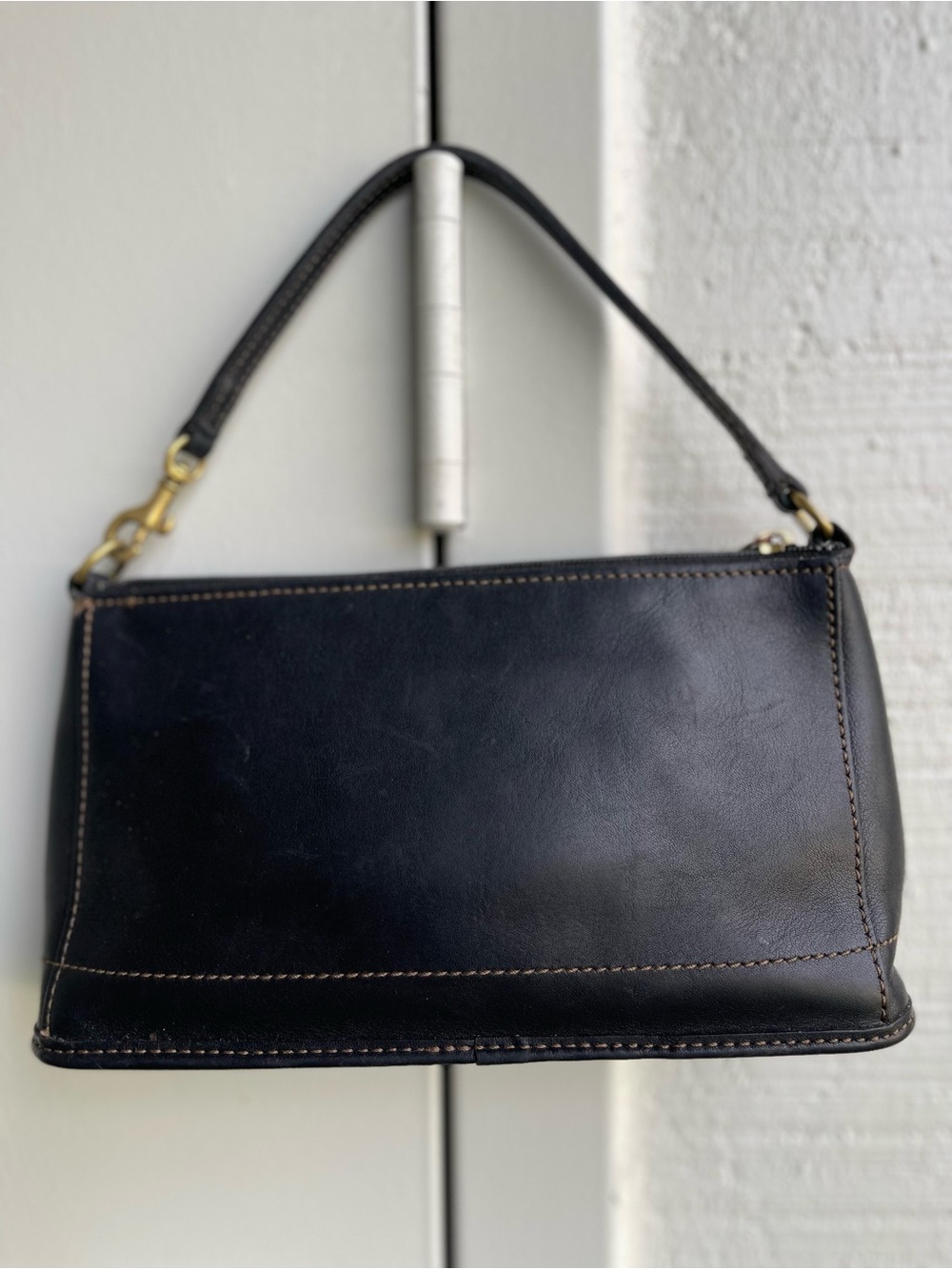 Vintage Coach Y2K Demi Bleecker Zip Pouchette, USA